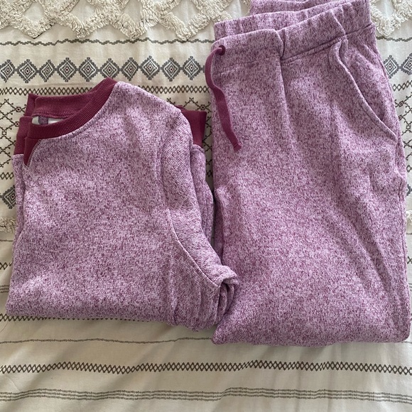 L.L. Bean Lightweight Sweater Fleece Top AND pants - Picture 4 of 4